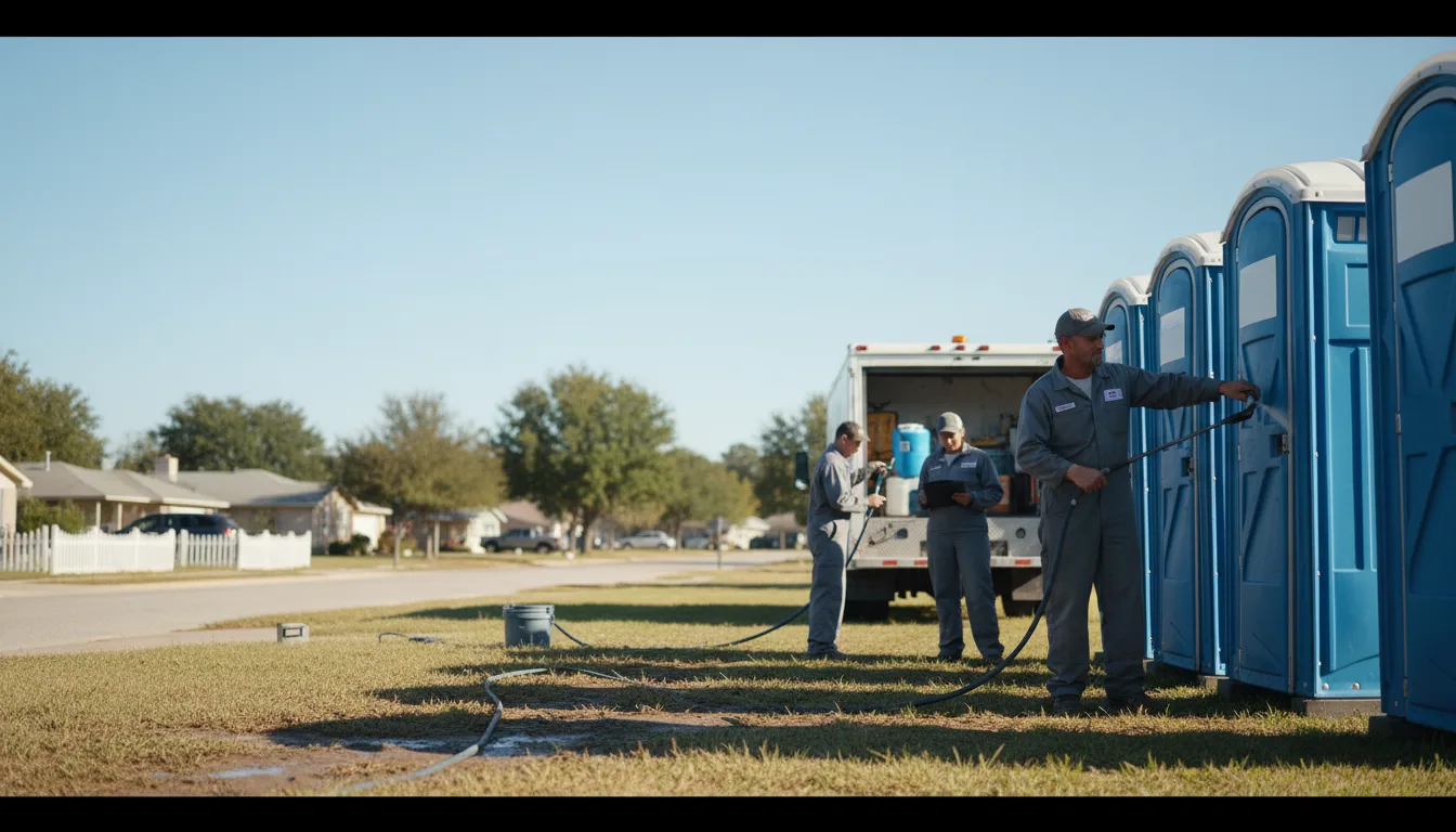 Long-Term Portable Toilet Rental in Iberia, OH near me